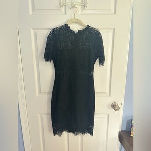 Remarkable Black Lace Dress Size M
